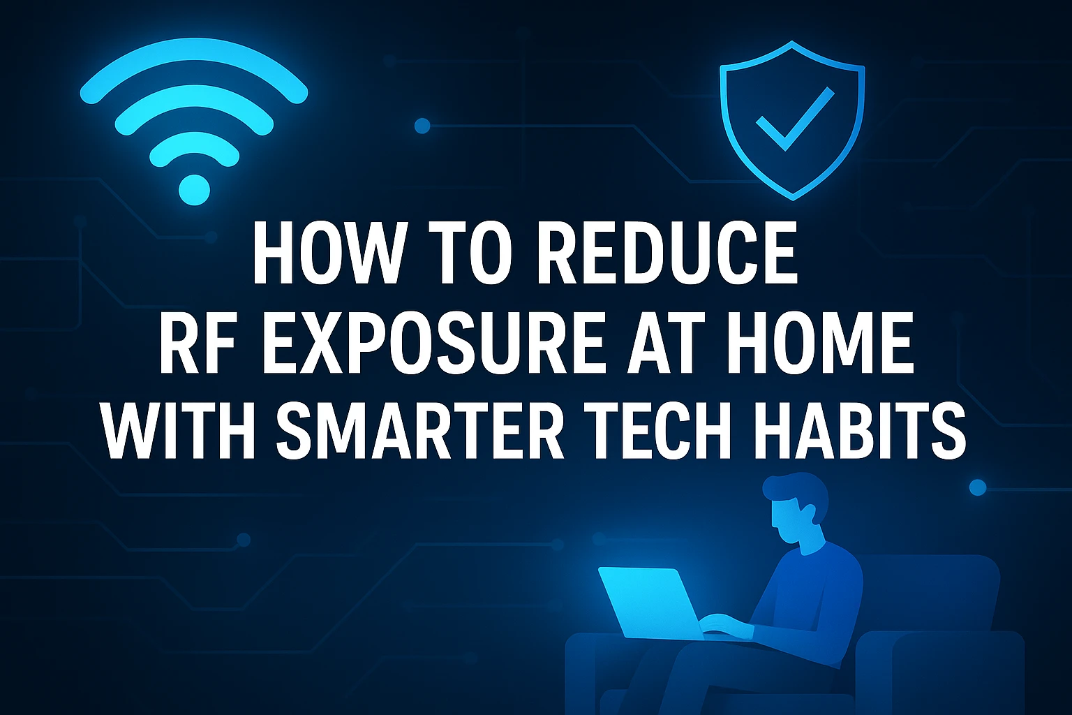 How to Reduce RF Exposure at Home with Smarter Tech Habits