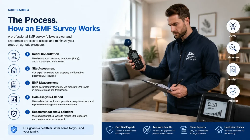 The Process. How an EMF Survey Works
